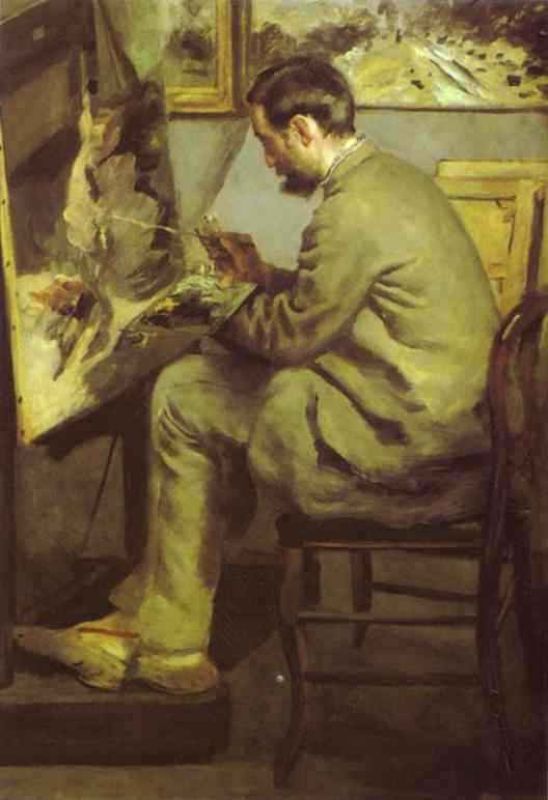 frederic bazille at his easel.jpg